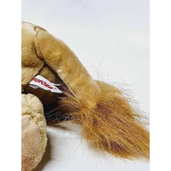 Aurora World Flopsies Leonardus Lion 12" Plush NWT Lying Down Lion 2016 WT - Picture 9 of 10
